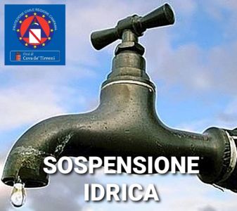 Sospensione idrica programmata del 24.06.2021 - comuni di Cava de' Tirreni, Olevano sul Tusciano e Montecorvino Rovella.