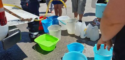 Emergenza idrica a Cava de'Tirreni - Attivo servizio sostitutivo della Protezione Civile