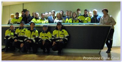 IL Gruppo comunale in visita al Dipartimento Nazionale della Protezione Civile.