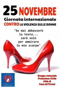 Giornata Internazionale contro la Violenza sulle Donne.