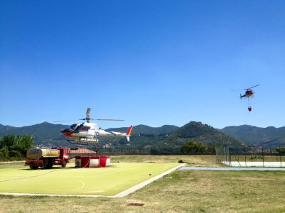 SPEGNIMENTO INCENDIO A MONTE SANT'ANGELO.