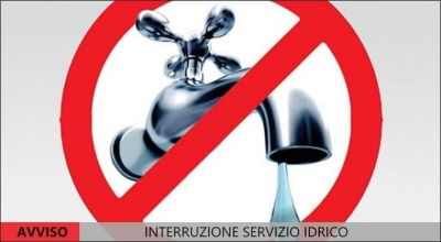 INTERRUZIONE IDRICA IL 4 MARZO
