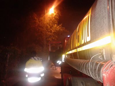 Incendio A Vetranto - Intervento della Protezione Civile cavese.