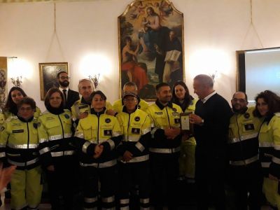 Assegnato alla protezione Civile cavese il premio "Comunicare".