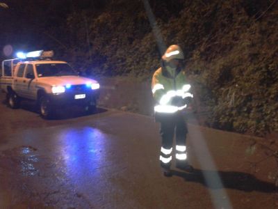 Allerta meteo a Cava de'Tirreni, molteplici gli interventi della Protezione Civile.