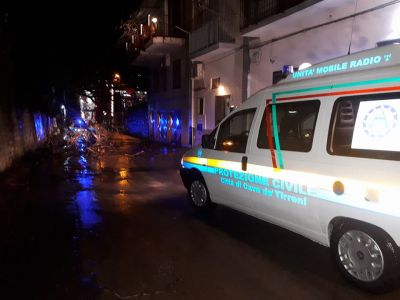 Allerta meteo - attivati i presidi del territorio- interventi di emrgenza