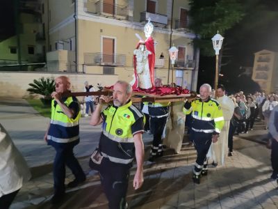 Conclusi i festeggiamenti in onore di San Pio da Pietrelcina, Patrono della Protezione Civile.