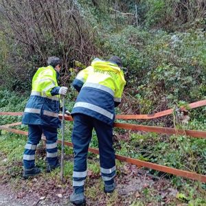 Interventi della Protezione civile metelliana a causa dell'allerta meteo