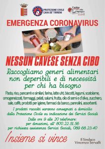 GARA DI SOLIDARIET&Agrave; PER  "NESSUN CAVESE SENZA CIBO"