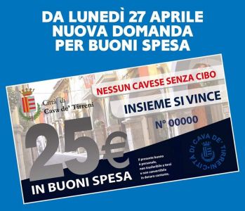 NUOVI BUONI SPESA DA LUNED&Igrave; PROSSIMO