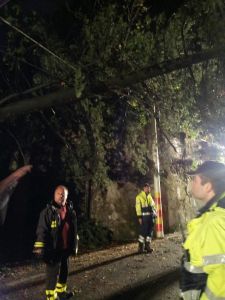 Allerta meteo - Interventi della Protezione Civile cavese.