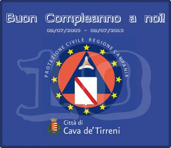 Dieci anni di attivit&agrave; del Gruppo Comunale di Protezione Civile.