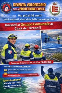 DIVENTA VOLONTARIO DELLA PROTEZIONE CIVILE