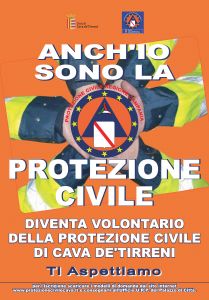 Diventa volontario della Protezione Civile cavese - Bando nuovi volontari.