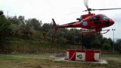 Incendio a Monte Caruso.