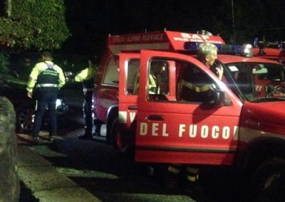 Ricerca disperso sui Monti Lattari.