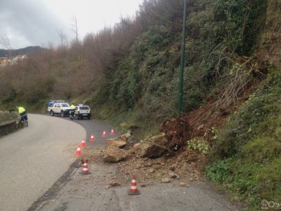 Monitoraggio del territorio frana in localit&agrave; Maddalena.